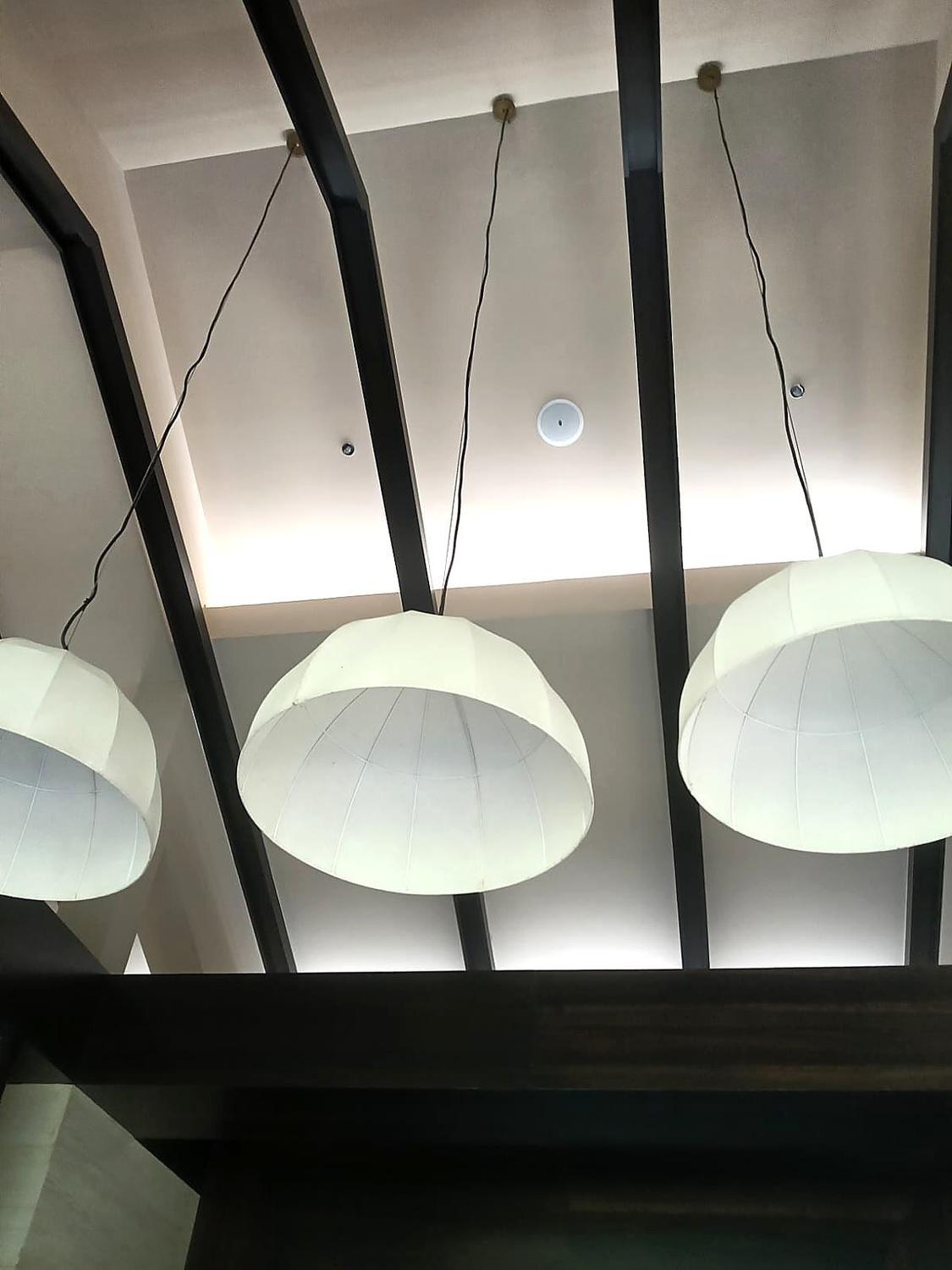 Dome pendants · public area