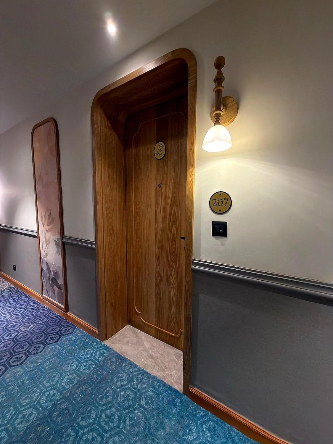 Corridor · door sconce